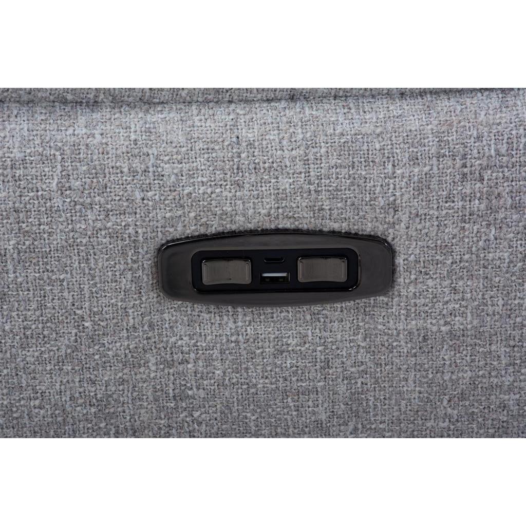 GALLERIA 4-SEATER HOME THEATRE SOFA - 4 ELECTRIC RECLINERS GREY - MyChocolateWood