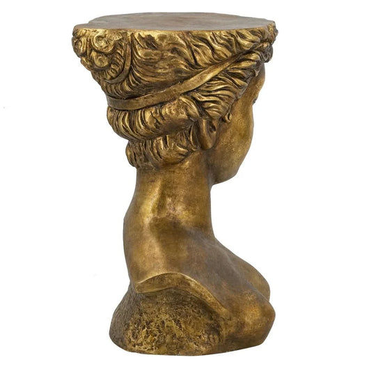 VISAGE SIDE TABLE/LAMP TABLE/ACCENT TABLE - MyChocolateWood