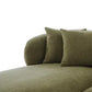 BEECHAM MODULAR 3-SEATER CORNER SOFA WITH LHF CHAISE - SAGE CHENILLE - MyChocolateWood