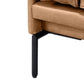 DAVIEN LIGHT BROWN 2.5 SEATER SOFA TOP GRAIN COW LEATHER - MyChocolateWood