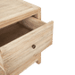 JOELLE 4-DRAWER 2-DOOR CABINET/SIDEBOARD/BUFFET DISTRESSED NATURAL - MyChocolateWood