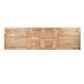 MAGGIO CURVED LEG OAK DOUBLE EXTENSION DINING TABLE W210/260/310 - MyChocolateWood
