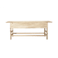 JOELLE 3-DRAWER CONSOLE TABLE/HALL TABLE DISTRESSED NATURAL (Copy) - MyChocolateWood