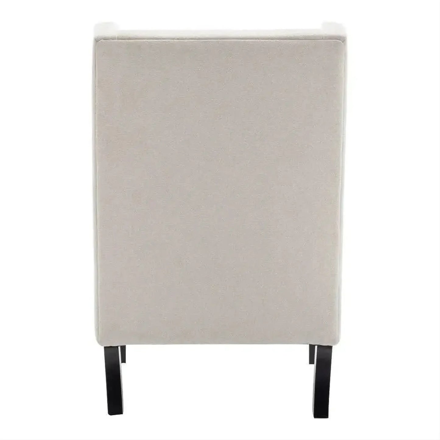 SILAS PEARL CHENILLE WING BACK ARMCHAIR/OCCASIONAL CHAIR