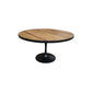 QUENTIN ROUND DINING TABLE IN RECYCLED ELM & IRON  140CM DIAMETER (Copy) - MyChocolateWood