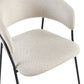 ELEKTRA BEIGE FABRIC DINING CHAIR - MyChocolateWood