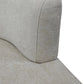 NAPIER FAWN CHENILLE FABRIC OCCASIONAL CHAIR - MyChocolateWood