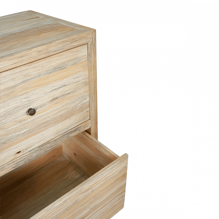 JOELLE 6-DRAWER DRESSER/CHEST OF 6 DRAWERS DISTRESSED RUSTIC - MyChocolateWood
