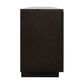 HAMPSHIRE WHITE MARBLE/SMOKED OAK 4-DOOR BUFFET/SIDEBOARD - MyChocolateWood