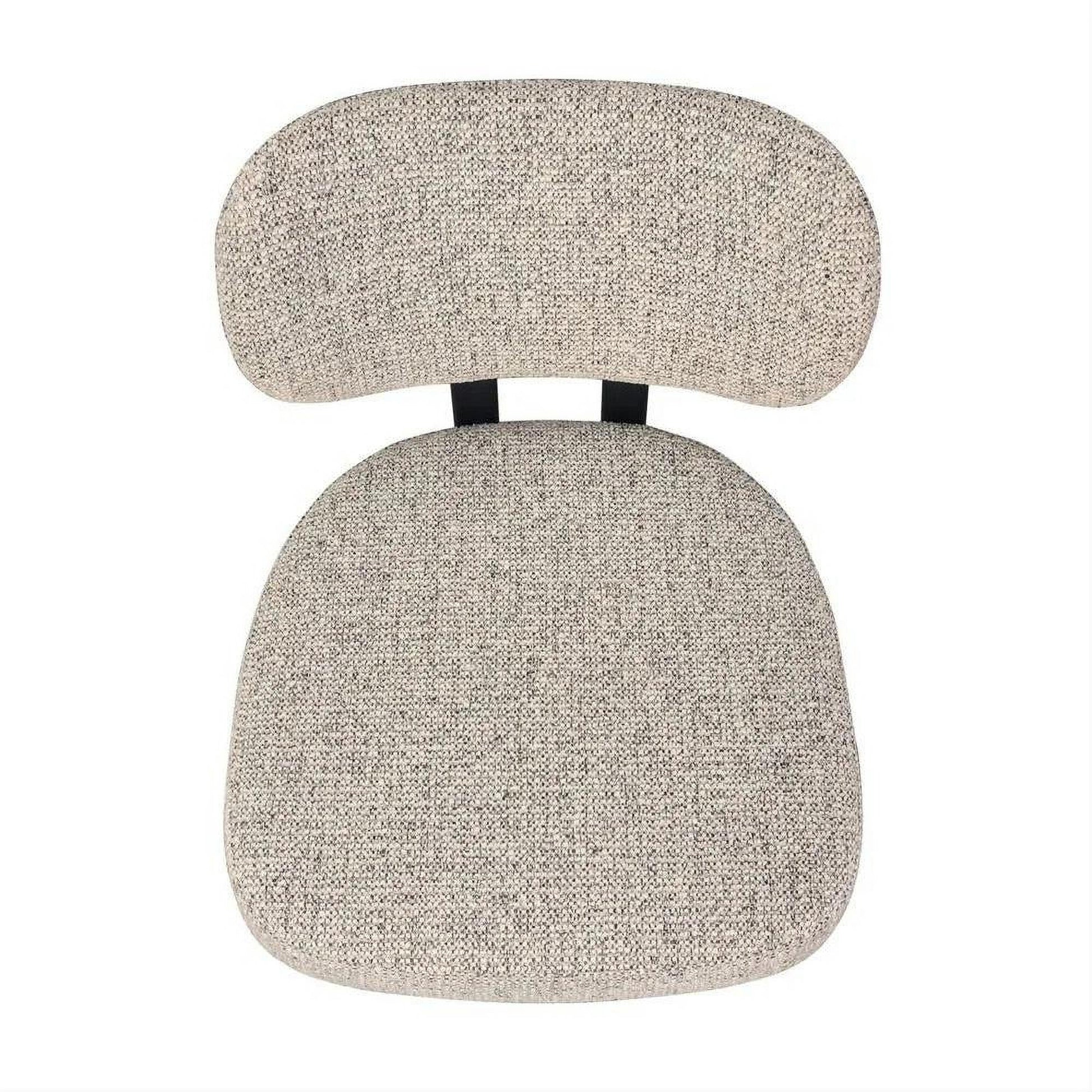 Kilbrin Dining Chair in Speckle Brown - Chocolate Wood