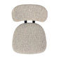 KILBRIN SPECKLE BROWN/BLACK METAL DINING CHAIR - MyChocolateWood