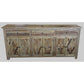 TREMAYNE RECYCLED ELM RUSTIC BUFFET/SIDEBOARD 3 DRAWERS/6 DOORS PARQUETRY PATTERN 200CM - MyChocolateWood