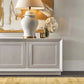 CARLSON OAK WOOD WHITE BUFFET/SIDEBOARD 200CM - MyChocolateWood