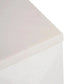 HAMPSHIRE WHITE MARBLE/WHITE OAK 2-DRAWER BEDSIDE TABLE - MyChocolateWood