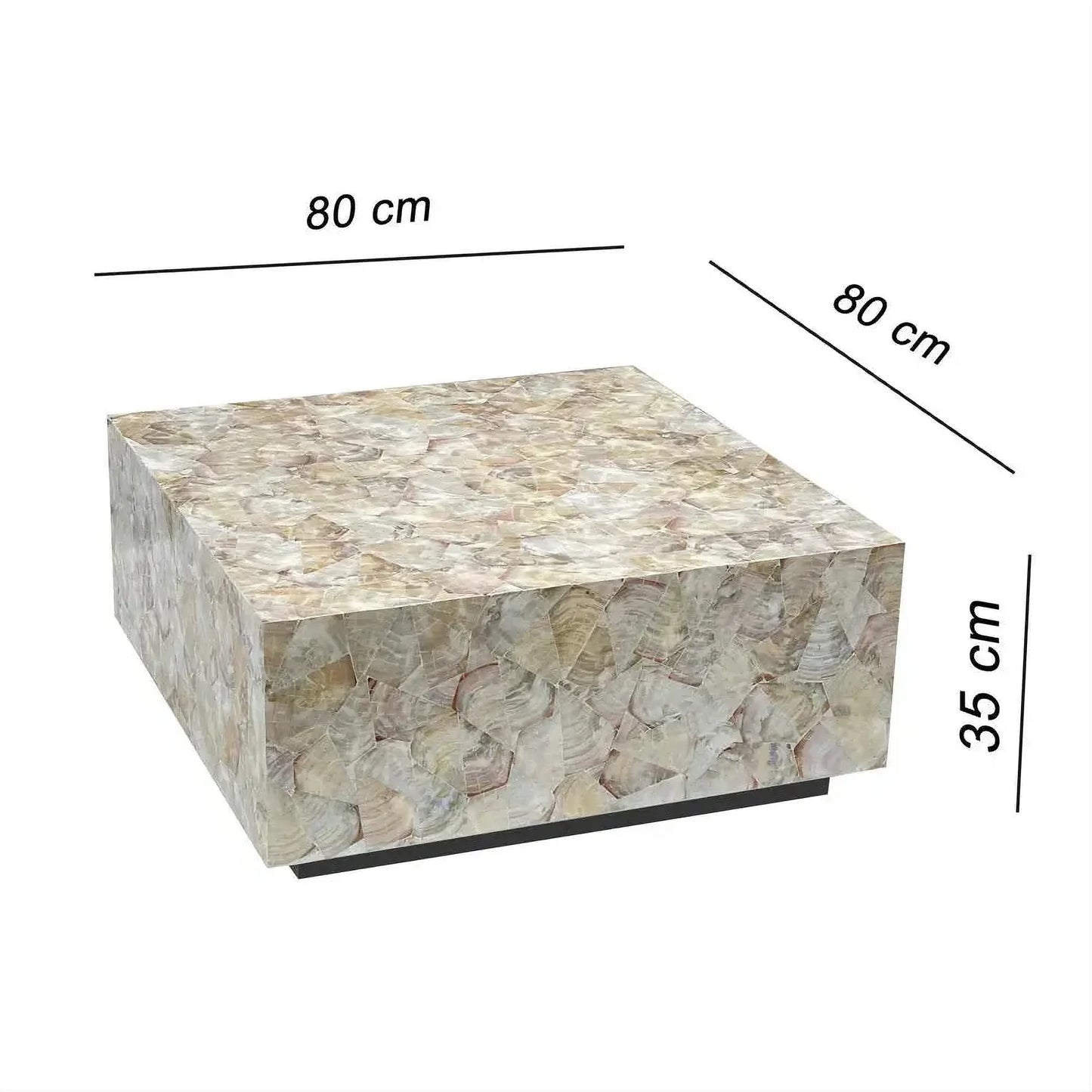 ANAIS MOTHER OF PEARL HAND MADE COFFEE TABLE