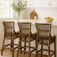 Bracken Rattan Bar Stool / Counter Stool - Antique