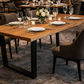 MONZA HARDWOOD DINING TABLE 220CM ANTIQUE BROWN (Copy) - MyChocolateWood