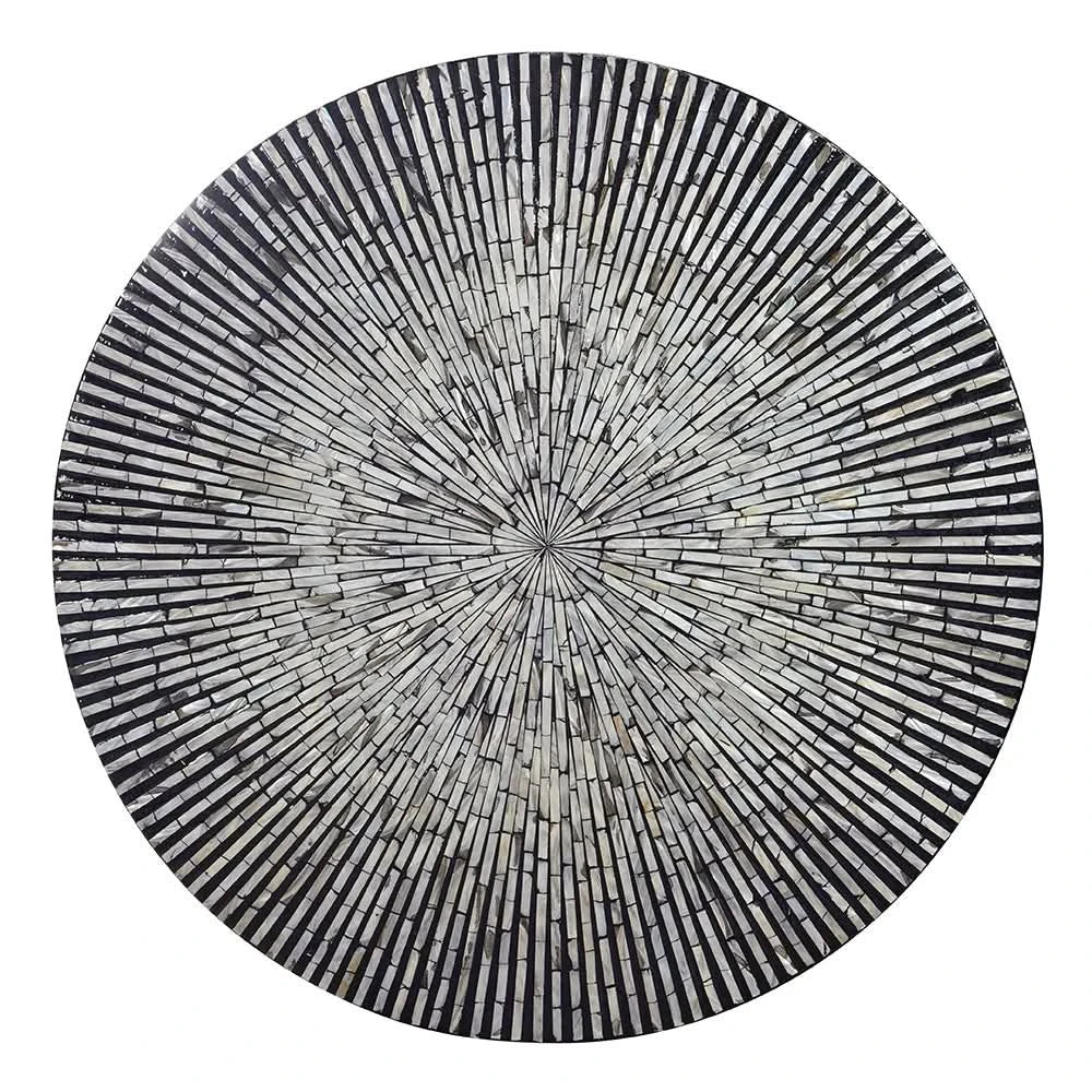 FALLON MOTHER OF PEARL HAND MADE COFFEE TABLE - MyChocolateWood