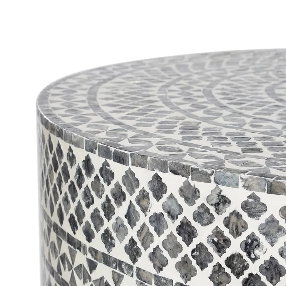 LILITH MOTHER OF PEARL HAND MADE COFFEE TABLE - MyChocolateWood