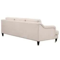 ORVIL-3-SEATER SOFA NATURAL LINEN - MyChocolateWood