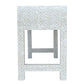 HEIDI MOTHER OF PEARL 3-DRAWER CONSOLE TABLE/HALL TABLE - MyChocolateWood