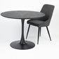 ERSKINE DINING CHAIR GREY CORDED FABRIC - MyChocolateWood