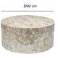 BIANCA MOTHER OF PEARL HAND MADE COFFEE TABLE - MyChocolateWood