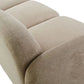 LORELEI  3-SEATER MODULAR SOFA CHENILLE - TAUPE - MyChocolateWood