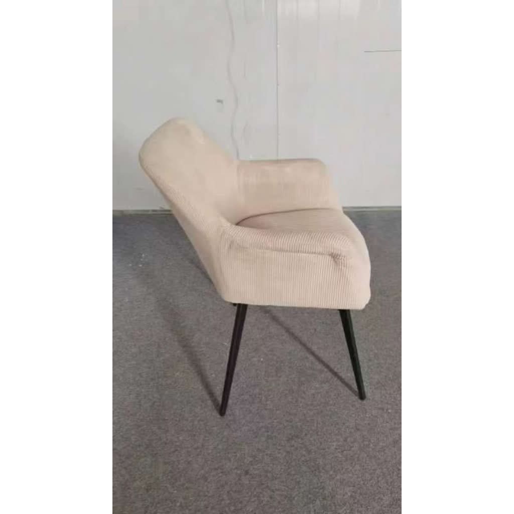 GALI HAMPTON FABRIC DINING CHAIR/ARMCHAIR BEIGE - MyChocolateWood