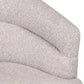 BRYNN BOUCLE SWIVEL ARMCHAIR WARM GREY - MyChocolateWood