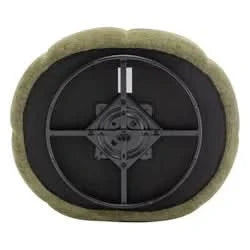 MADELEY CHENILLE SWIVEL OCCASIONAL CHAIR ARMCHAIR OLIVE - MyChocolateWood