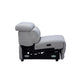 GALLERIA 4-SEATER HOME THEATRE SOFA - 4 ELECTRIC RECLINERS GREY - MyChocolateWood