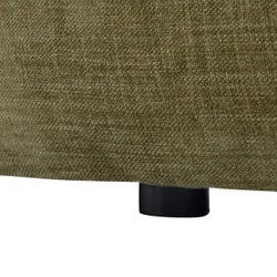 BEECHAM MODULAR 3-SEATER CORNER SOFA WITH LHF CHAISE - SAGE CHENILLE - MyChocolateWood