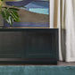 CARLSON OAK WOOD BLACK BUFFET/SIDEBOARD 200CM - MyChocolateWood