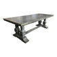 DEVO RECYCLED HARDWOOD TIMBER RUSTIC DINING TABLE GREY 250CM (Copy) - MyChocolateWood