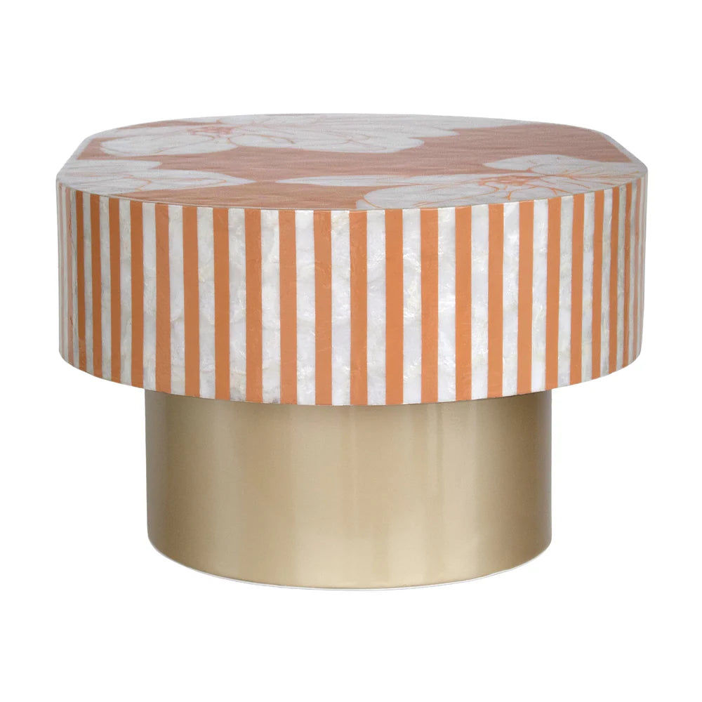 SERAPH MOTHER OF PEARL HAND INLAY COFFEE TABLE - MyChocolateWood