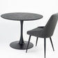 ERSKINE DINING CHAIR GREY CORDED FABRIC - MyChocolateWood