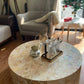 BIANCA MOTHER OF PEARL HAND MADE COFFEE TABLE - MyChocolateWood