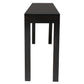 TANAKA SOLID MAHOGANY TIMBER CONSOLE TABLE/HALL TABLE WITH 2 HIDDEN DRAWERS IN CHOCOLATE COLOUR - MyChocolateWood