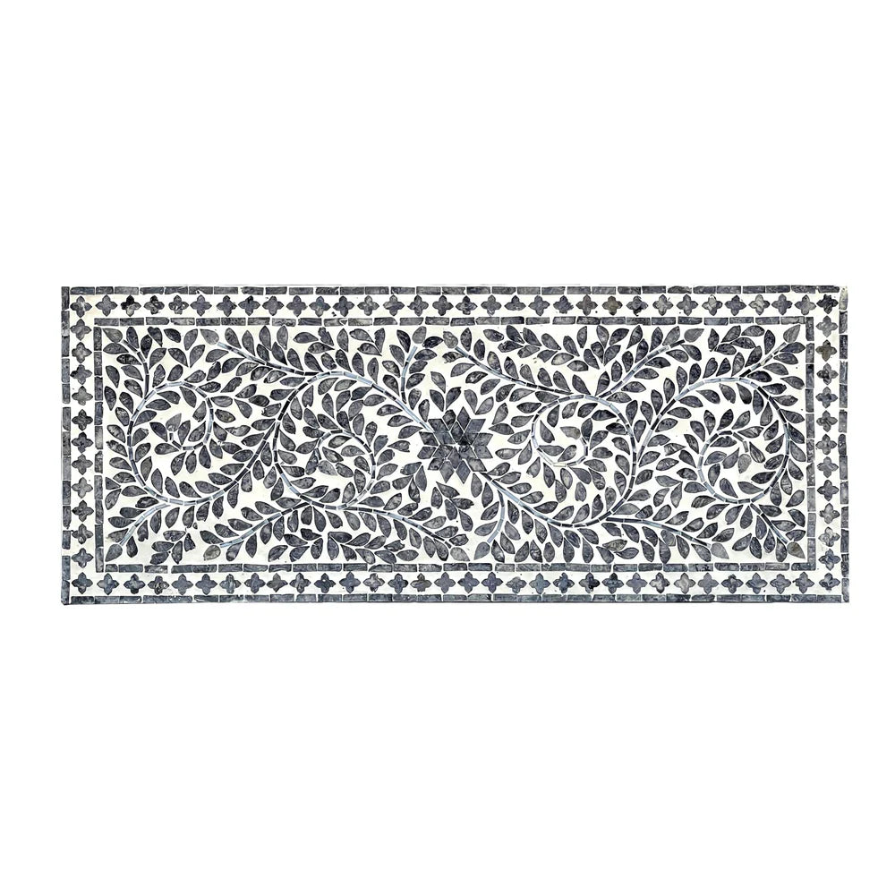 PRAIRIE MOTHER OF PEARL HAND MADE SWIRL CHEST OF 2 DRAWERS - MyChocolateWood