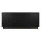HAMPSHIRE BLACK MARBLE/SMOKED OAK 4-DOOR BUFFET/SIDEBOARD - MyChocolateWood