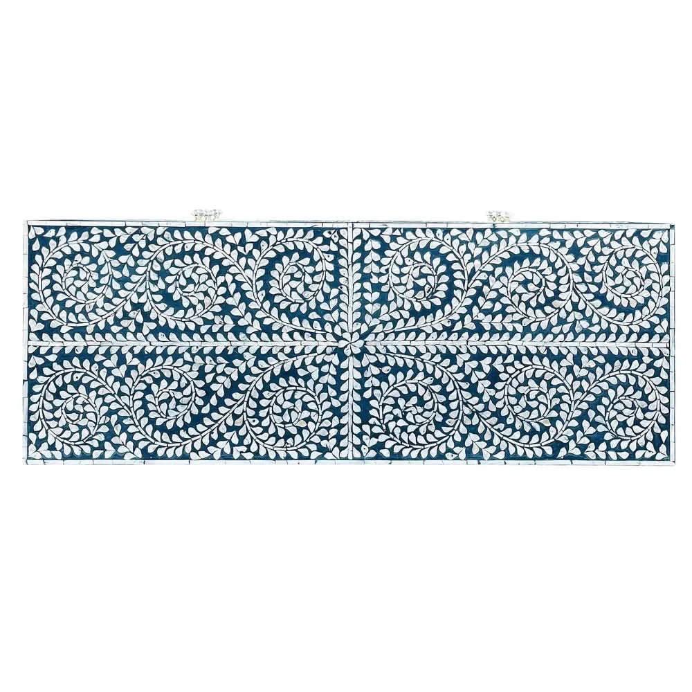 HARMONY MOTHER OF PEARL 6-DRAWER CHEST OF DRAWERS - MyChocolateWood