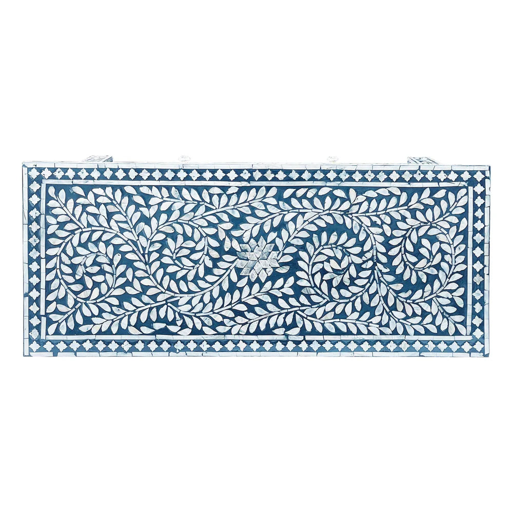 RADIANCE MOTHER OF PEARL HAND MADE SWIRL CHEST OF 2 DRAWERS - MyChocolateWood