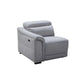 GALLERIA 4-SEATER HOME THEATRE SOFA - 4 ELECTRIC RECLINERS GREY - MyChocolateWood