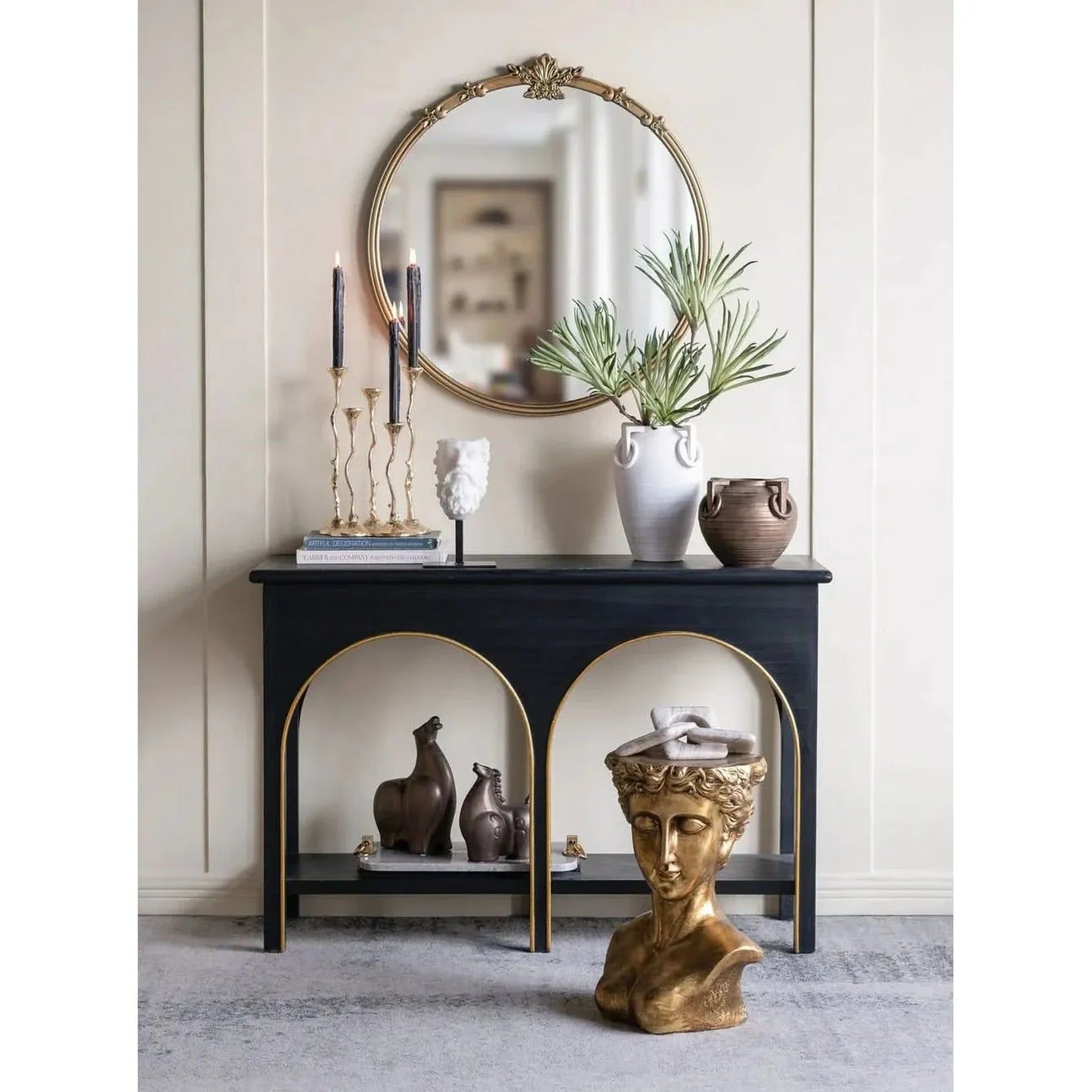 VISAGE SIDE TABLE/LAMP TABLE/ACCENT TABLE