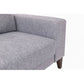 LIZ 3-SEATER + 2-SEATER MID-CENTURY GREY FABRIC SOFA SET - MyChocolateWood