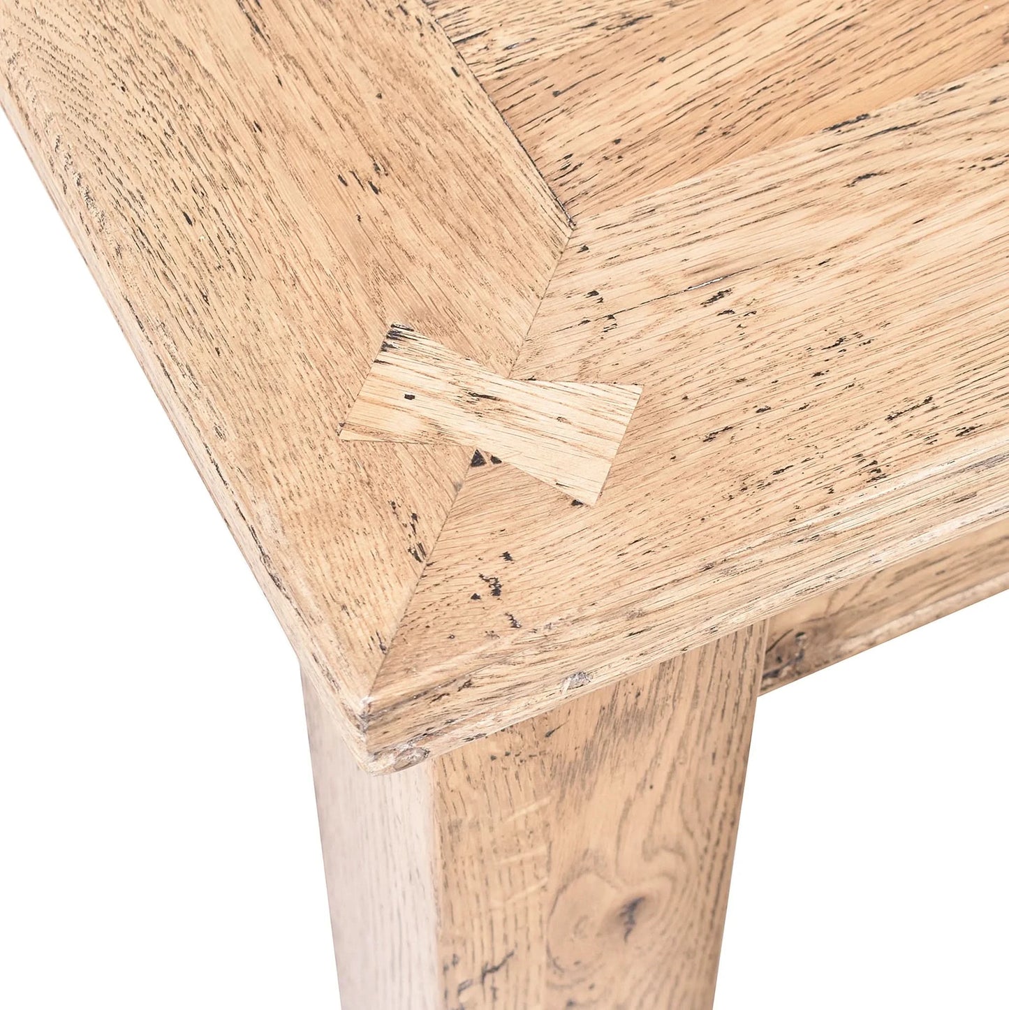 MAGGIO CURVED LEG OAK DOUBLE EXTENSION DINING TABLE W210/260/310 - MyChocolateWood