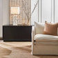 CARLSON OAK WOOD BLACK BUFFET/SIDEBOARD 200CM - MyChocolateWood