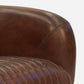 PINTO VINTAGE  LEATHER ARMCHAIR TOP GRAIN COW HIDE - MyChocolateWood