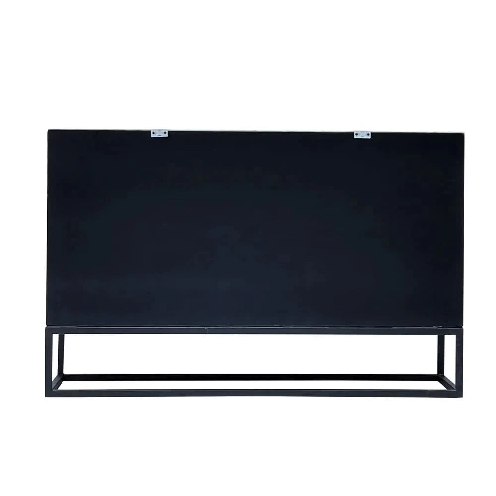 ILANA  MOTHER OF PEARL HAND MADE  2-DOOR SIDEBOARD/BUFFET - MyChocolateWood